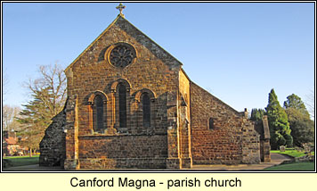 Canford Magna parish church