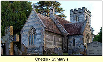 Chettle, St Mary's church